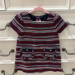 Janie and Jack Striped Red and Blue Kids Dress
Perfect for the upcoming holidays
